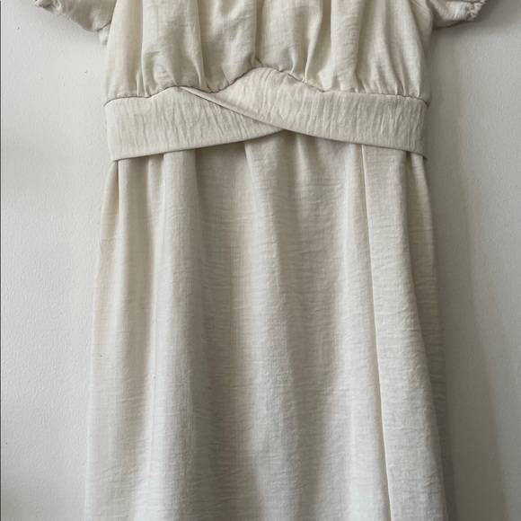 Pie In The Sky|Cream Puff Sleeve Midi Dress~Cottagecore|Medium| EUC - Picture 4 of 11